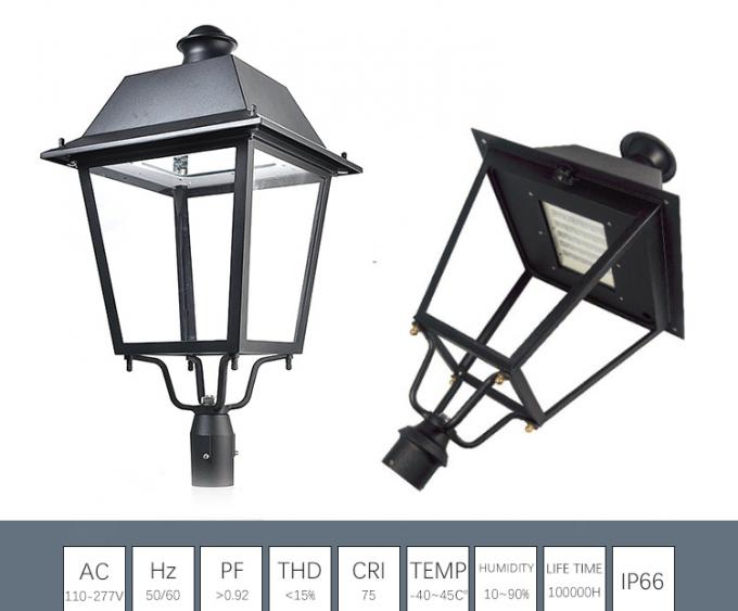 Hot Penjualan Antik Lumens Tinggi Super Brightness Post Top Lantern Led Taman Spot Light